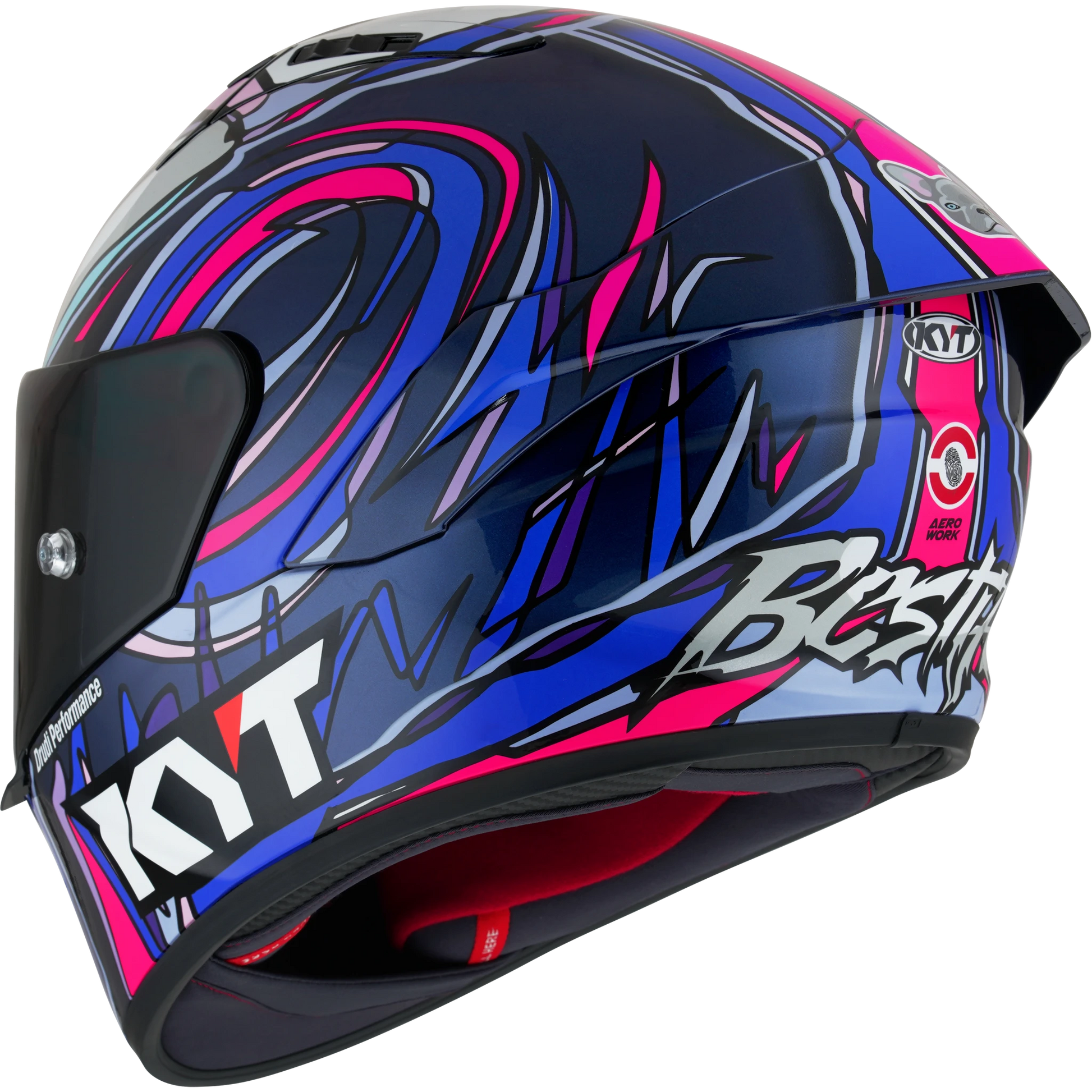 KYT NZ-Race Bastianini Replica Motorcycle Helmet