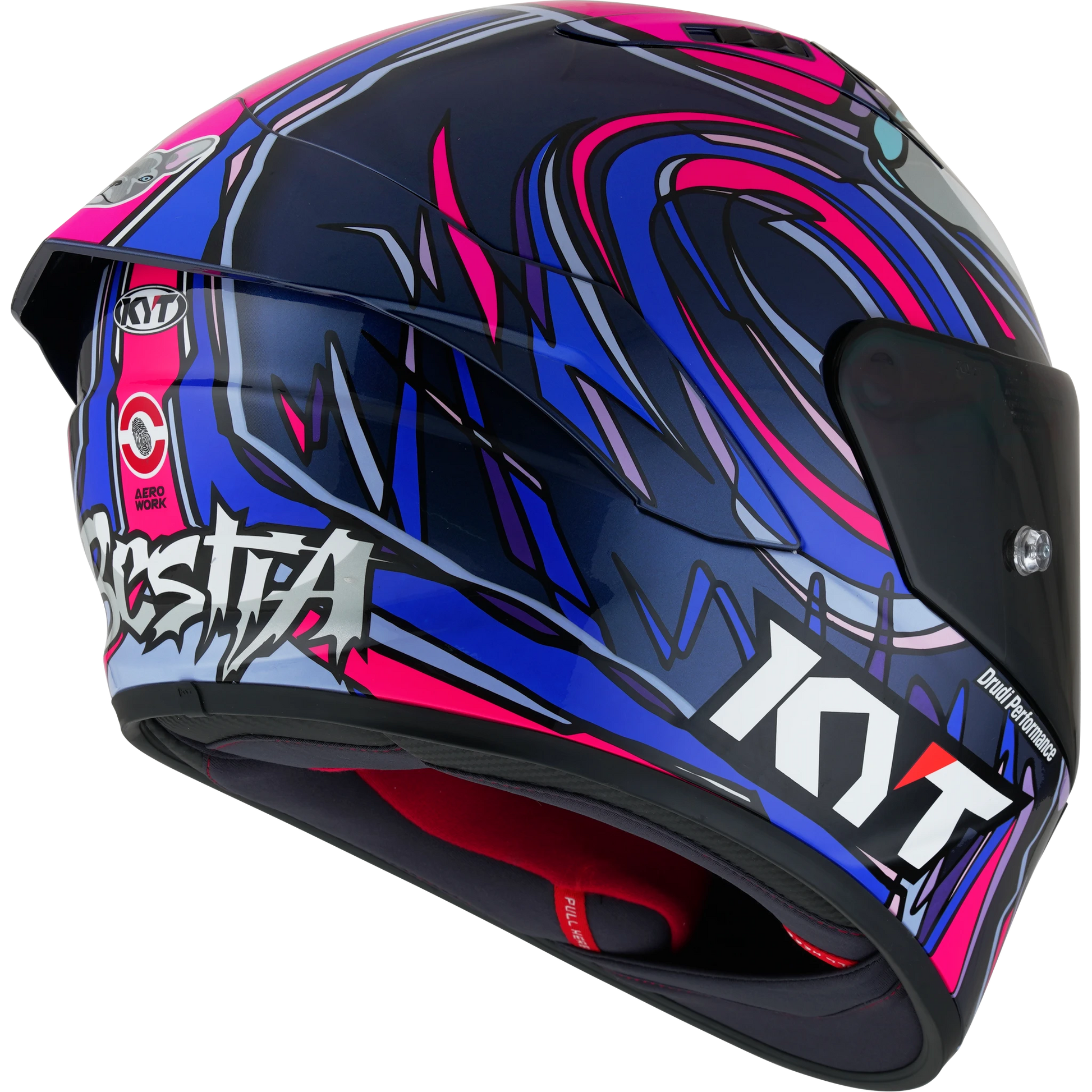 KYT NZ-Race Bastianini Replica Motorcycle Helmet
