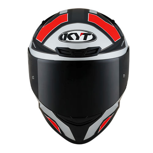 TT-Course Electron Matte Grey Red Helmet