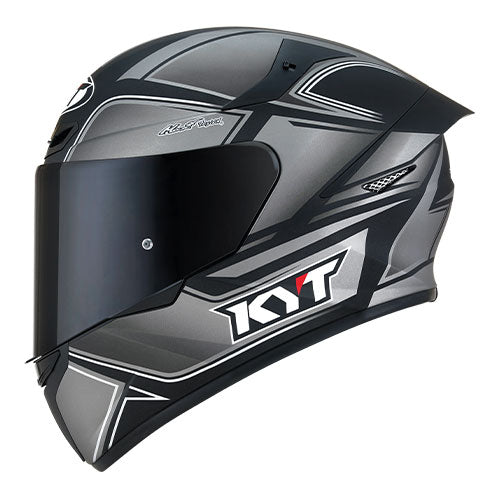 TT-Course Tourist Matte Cool Grey Helmet